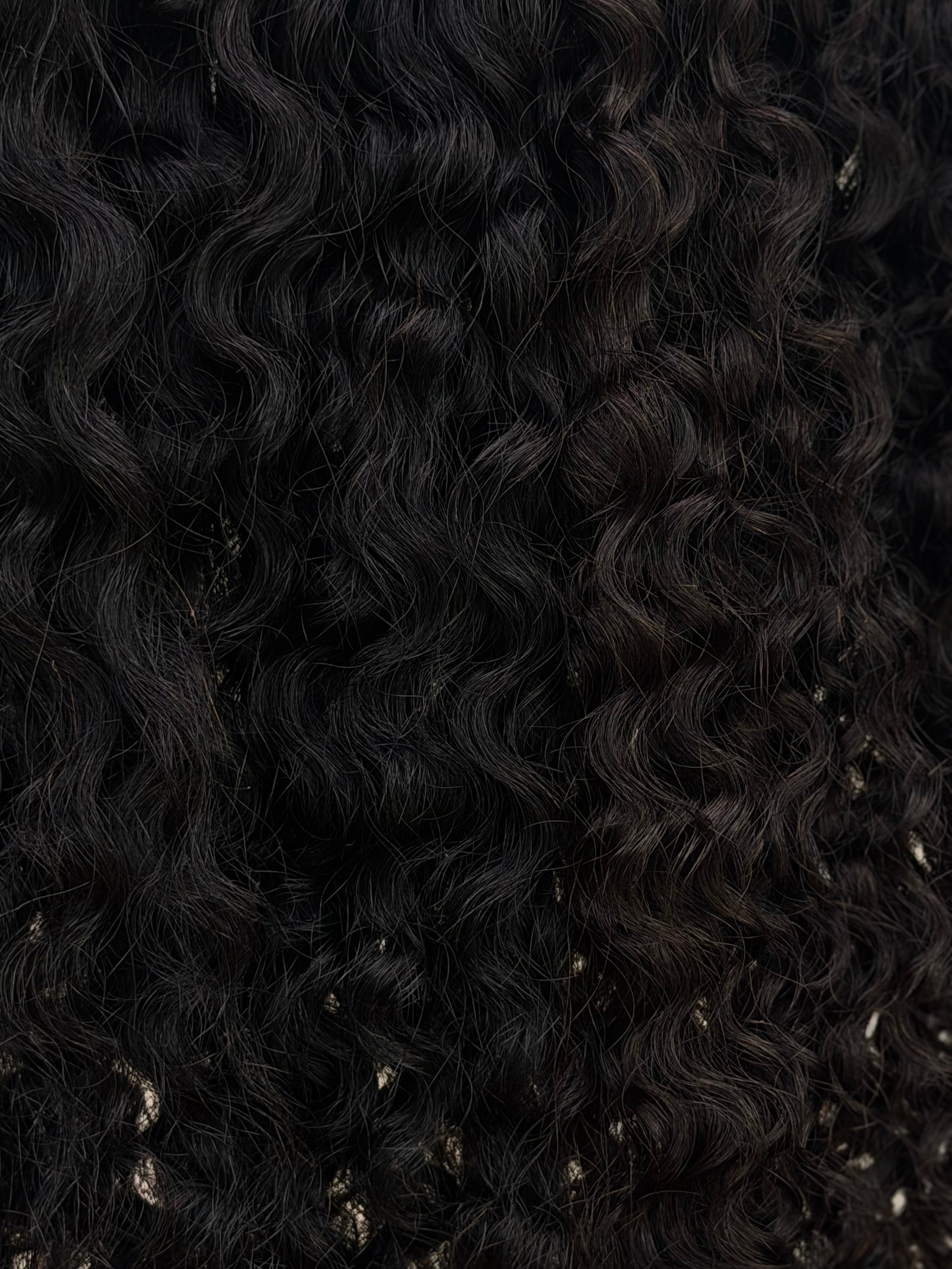 The Rio Night | Natural Black | 16" Brazilian Long Piece Tape-In | 3b/3c Human Hair 50g