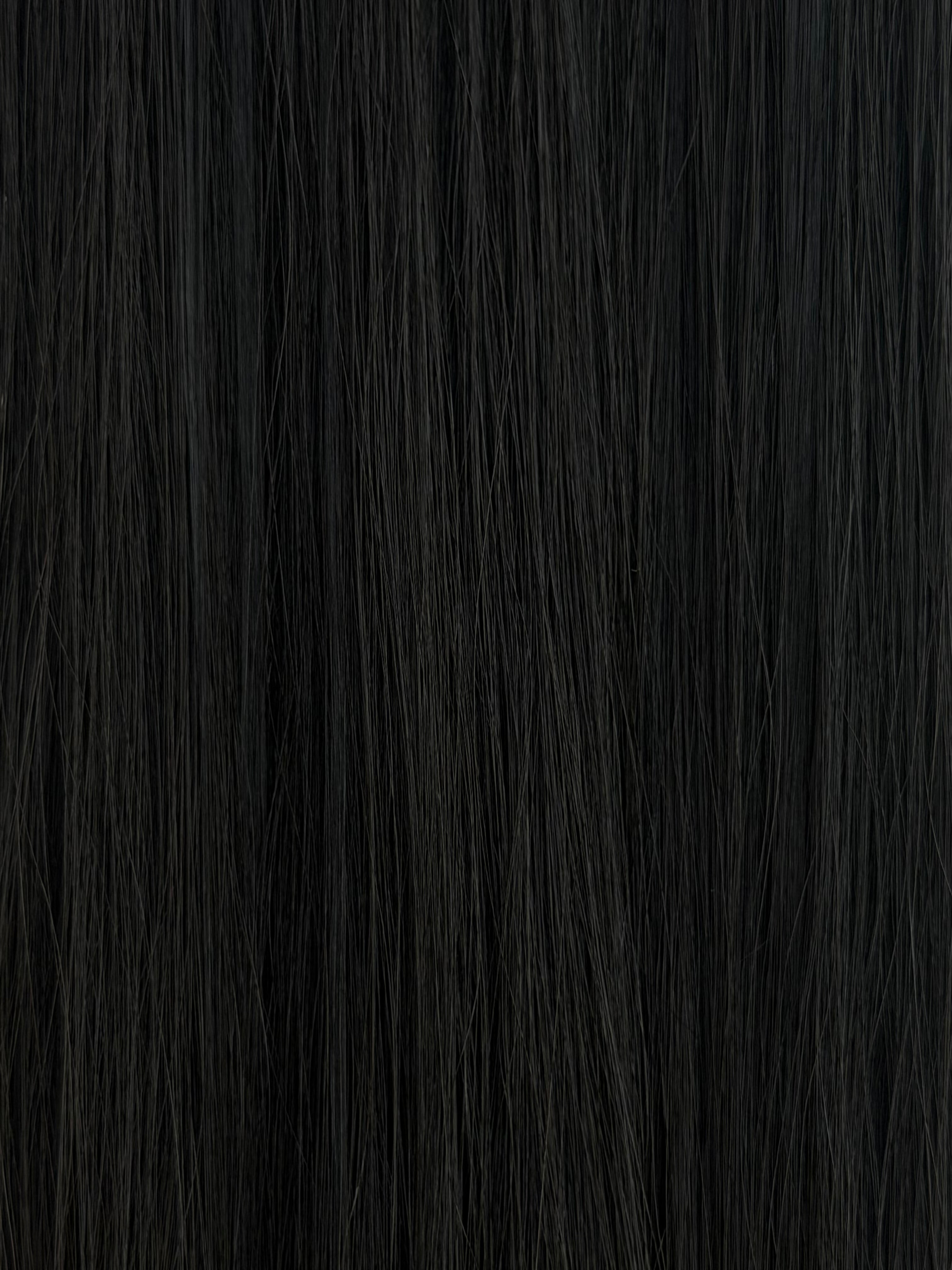 The Negro Mirror | Deep Espresso Brunette | 31" Brazilian Long Piece Tape-In | Natural Wave Human Hair 42g