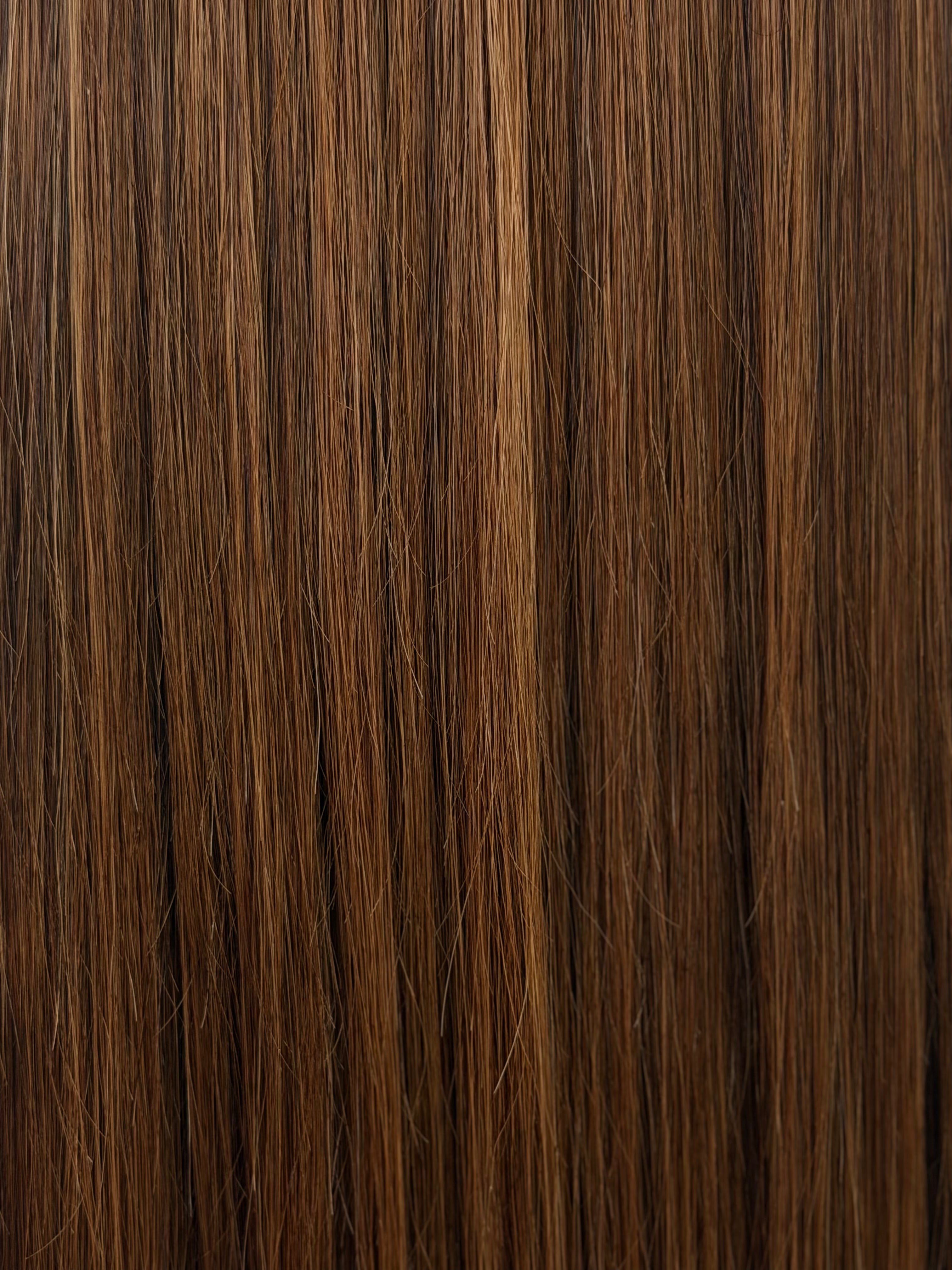 The Lençóis Sand | Golden Beige | 21" Brazilian Long Piece Tape-In | Straight Human Hair 42g