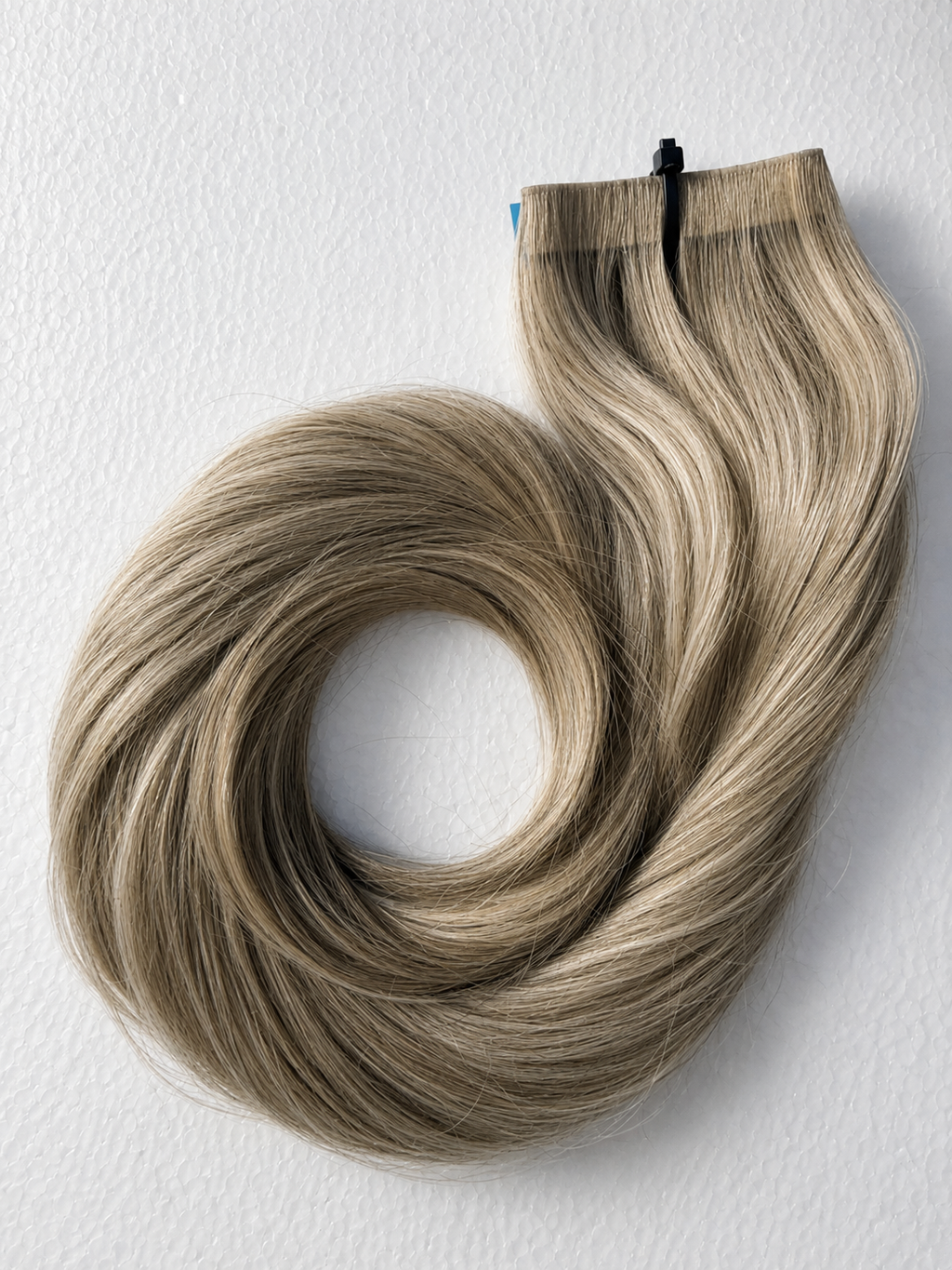 The Chapada Glow | Ash Balayage | 26" Invisible Brazilian Long Piece Tape-In | 100% Double Drawn Remy Human Hair | 70g